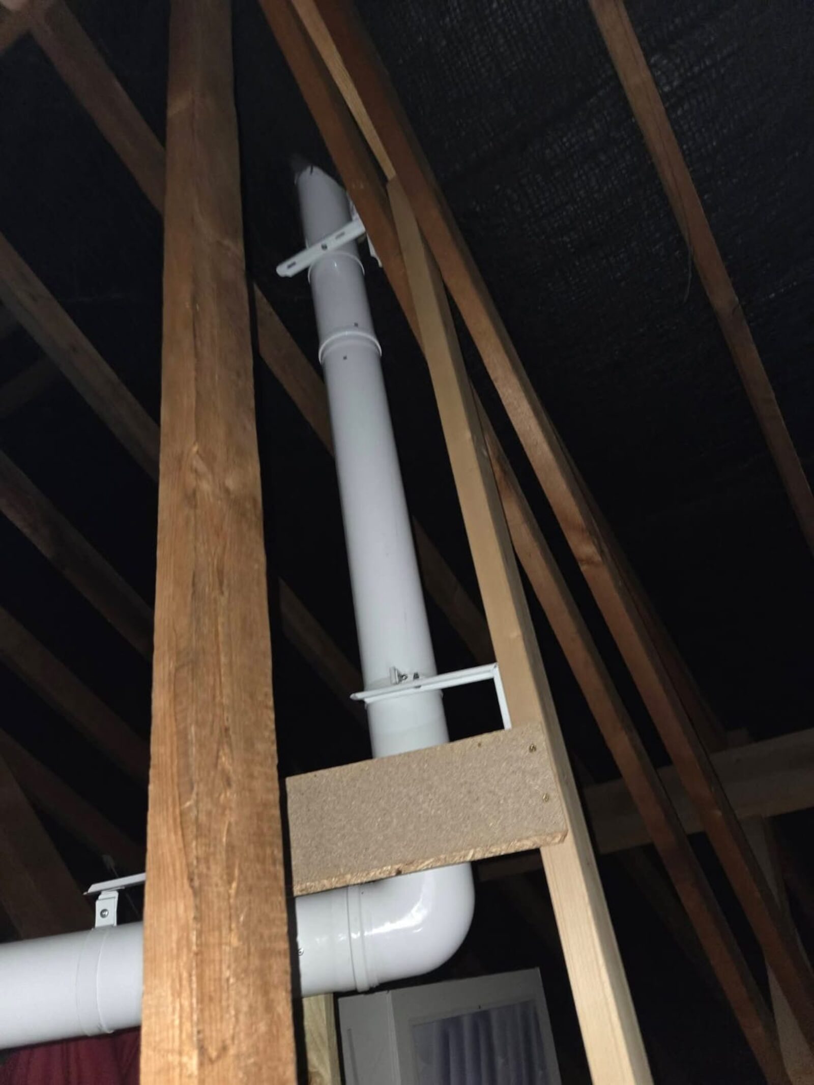 Boiler flue installation