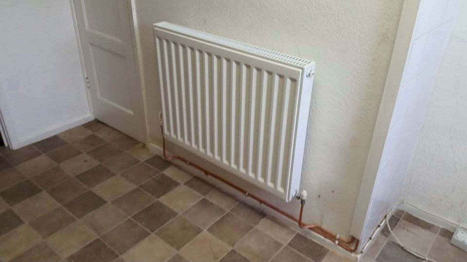 New radiator installation